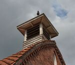 Het parmantige klokketorentje.
              <br/>
              Richard Keijzer, 2014-08-10
